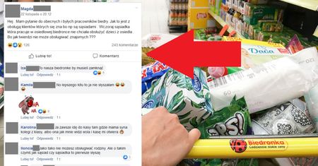 Kasjerzy w Biedronce nie mogą obsługiwać rodziny? Znamy prawdę