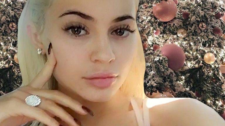 Kylie Jenner choinka