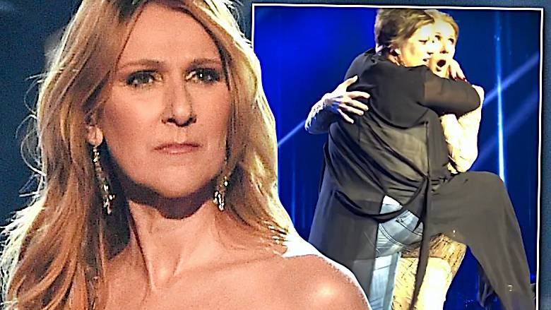 Celine Dion pijana fanka