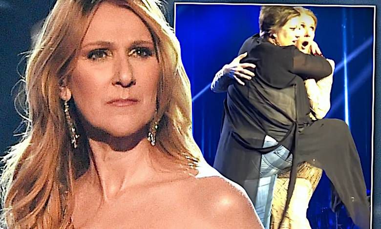 Celine Dion pijana fanka