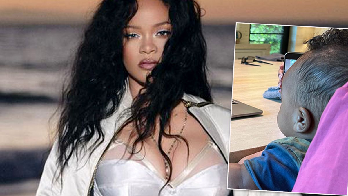 Rihanna pokazała synka. A co to za minka! Opis gwiazdy wyjaśnia wszystko