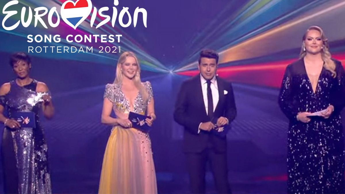 Niespodziewane sceny na Eurowizji 2021! Komentujący konkurs nie wiedzieli, co się dzieje. Tego nie było w scenariuszu