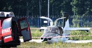 Katastrofa awionetki na lotnisku Jasionka w Rzeszowie. Trzy osoby są ranne
