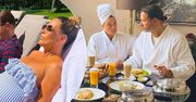 Małgorzata Rozenek w luksusowym hotelu odlicza godziny do porodu. Z okazji 42. urodzin pokazała duży brzuszek