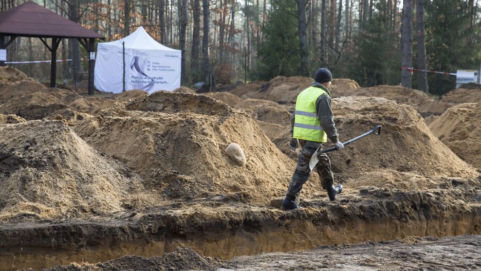 IPN odkrył szczątki ofiar nazistów w lesie pod Treblinką