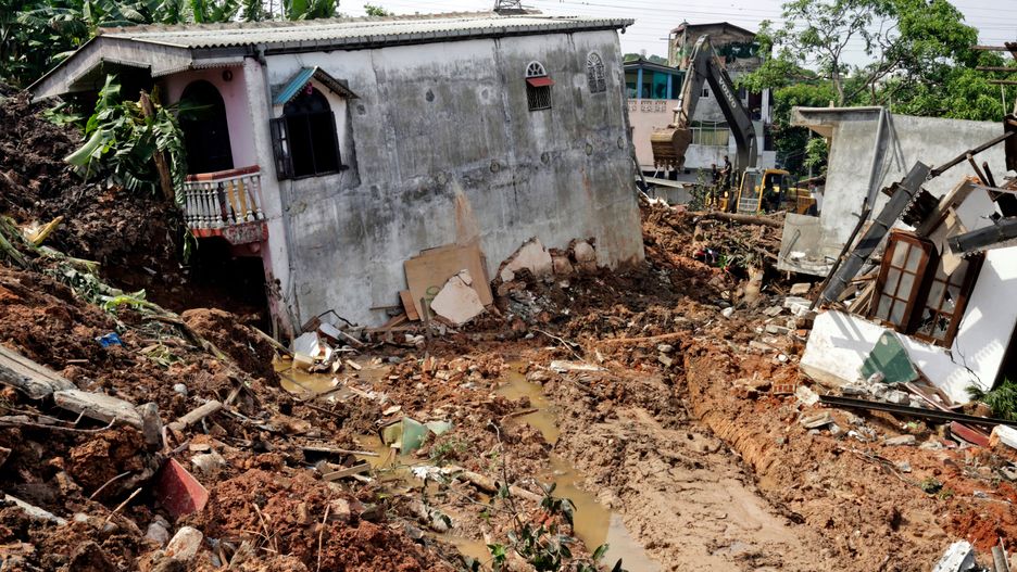 Sri Lanka. Zawalenie się góry śmieci
