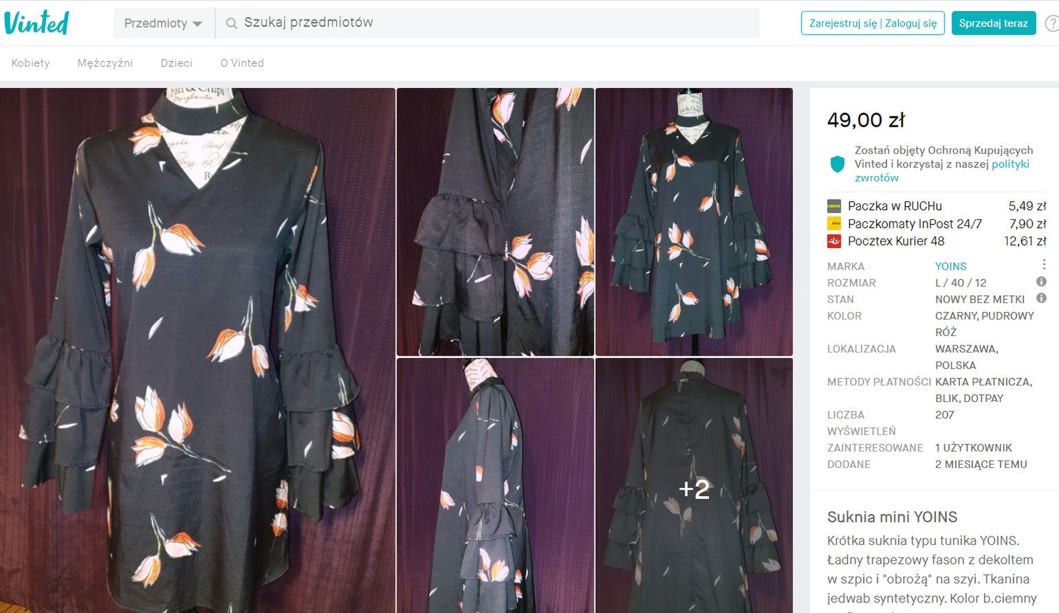 Katarzyna Skrzynecka sprzedaje buty i ubrania