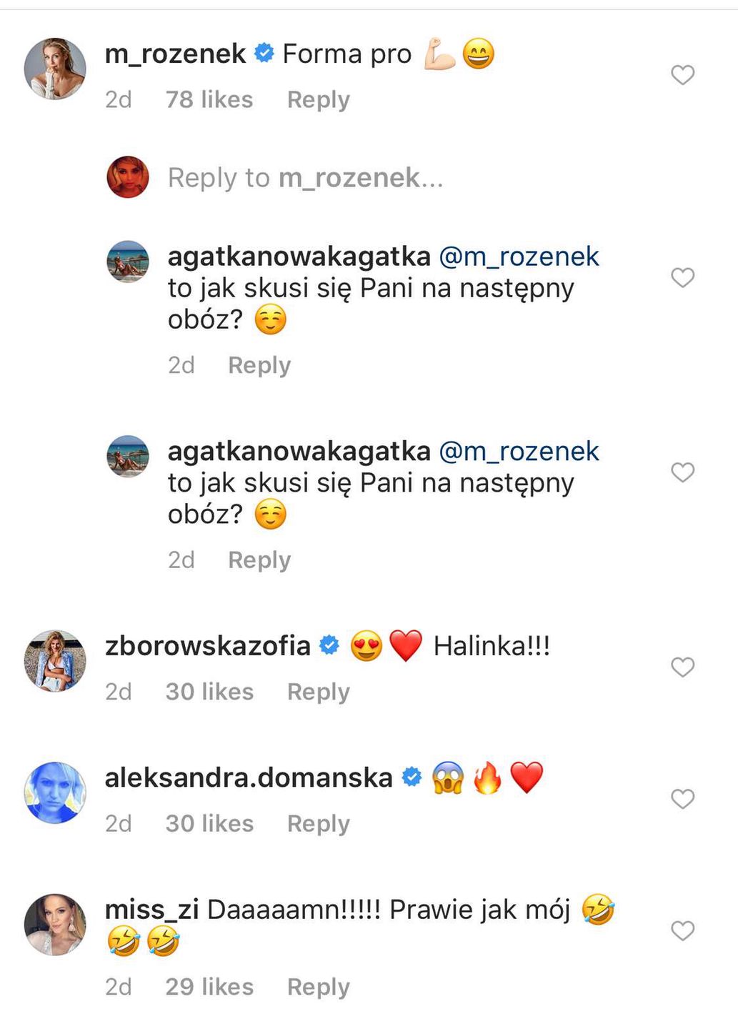 Gwiazdy zachwycone sylwetką Anny Lewandowskiej