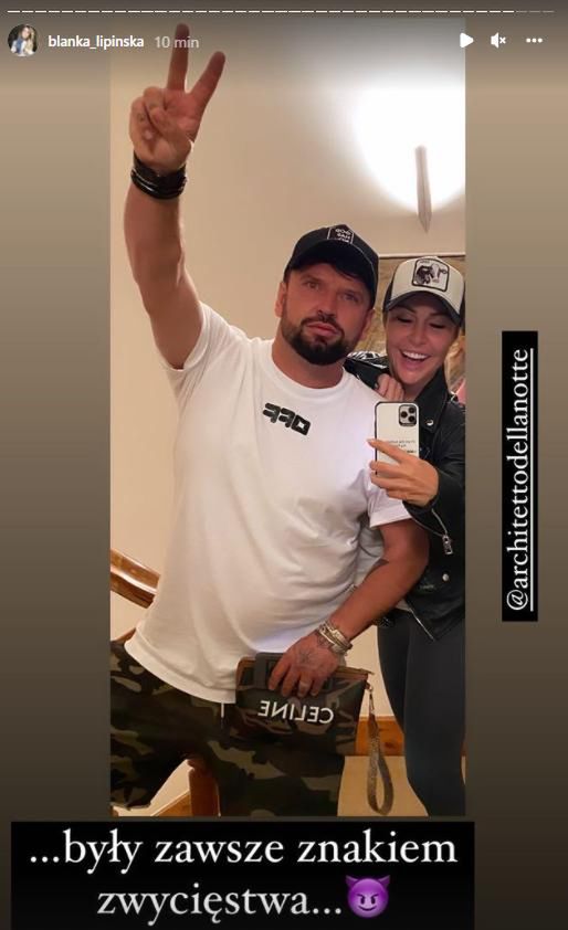 Blanka Lipińska z życzeniami dla męża Natalii Siwiec