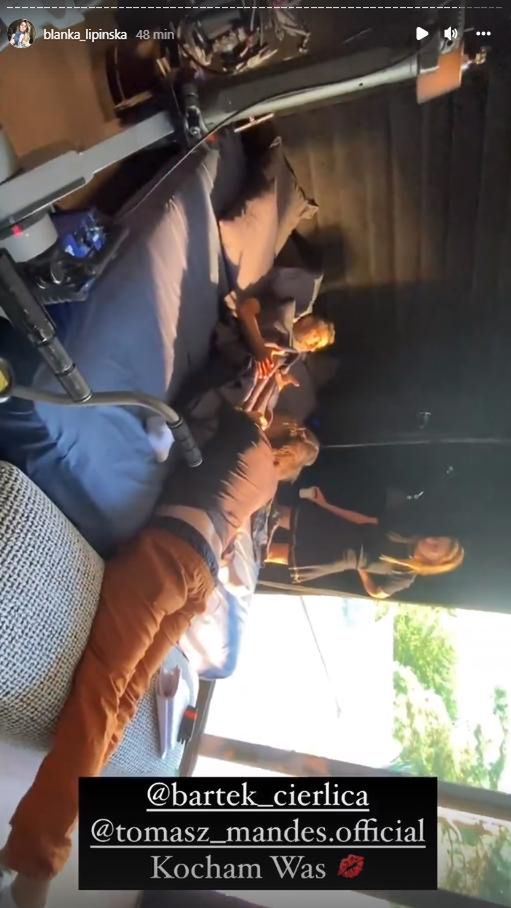 Blanka Lipińska pokazała próby przed sceną seksu