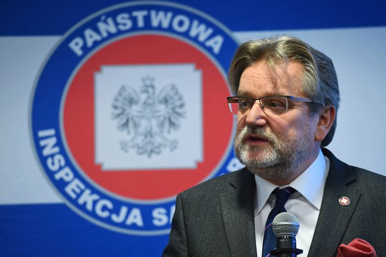 Główny Inspektor Sanitarny Jarosław Pinkas. 