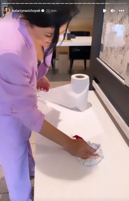 Kasia Cichopek testuje kuchenne blaty