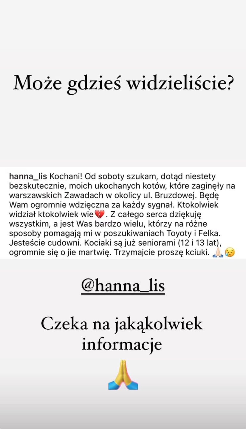 Małgorzata Rozenek pomaga Hannie Lis