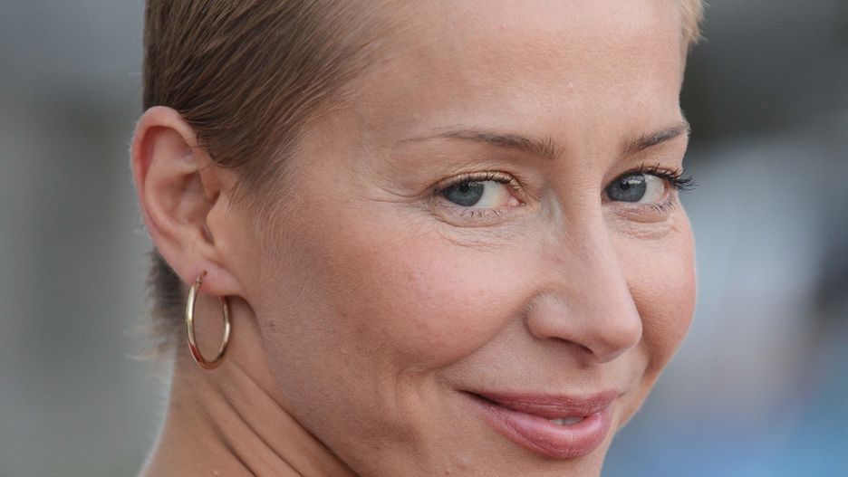 Nawet w tak nieoczywistej fryzurze Katarzyna Warnke prezentuje się świetnie