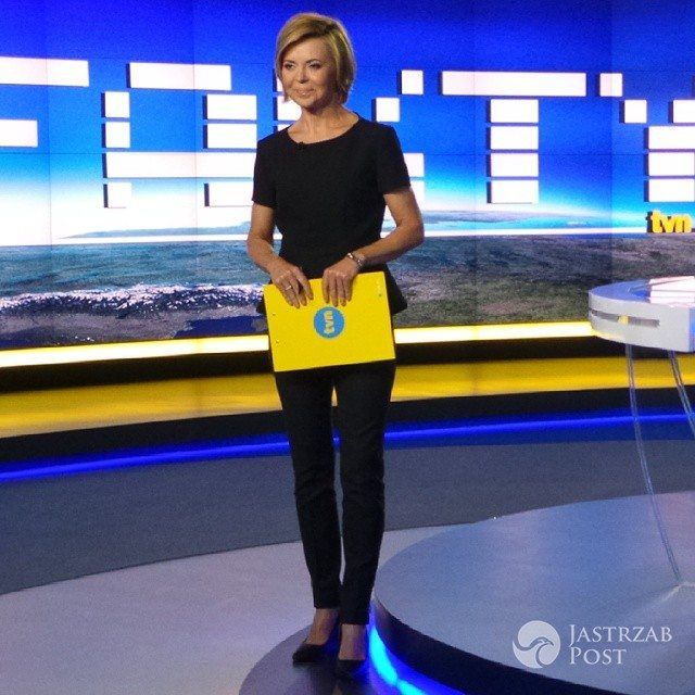 Justyna Pochanke zhejtowana za białą bluzkę, w której poprowadziła Fakty w TVN
