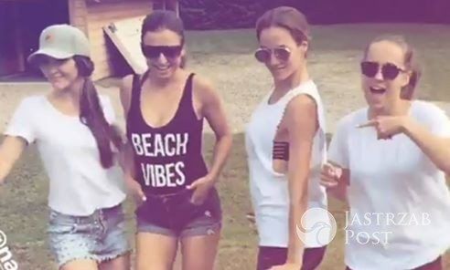 Anna Lewandowska z WAGs na Mazurach
