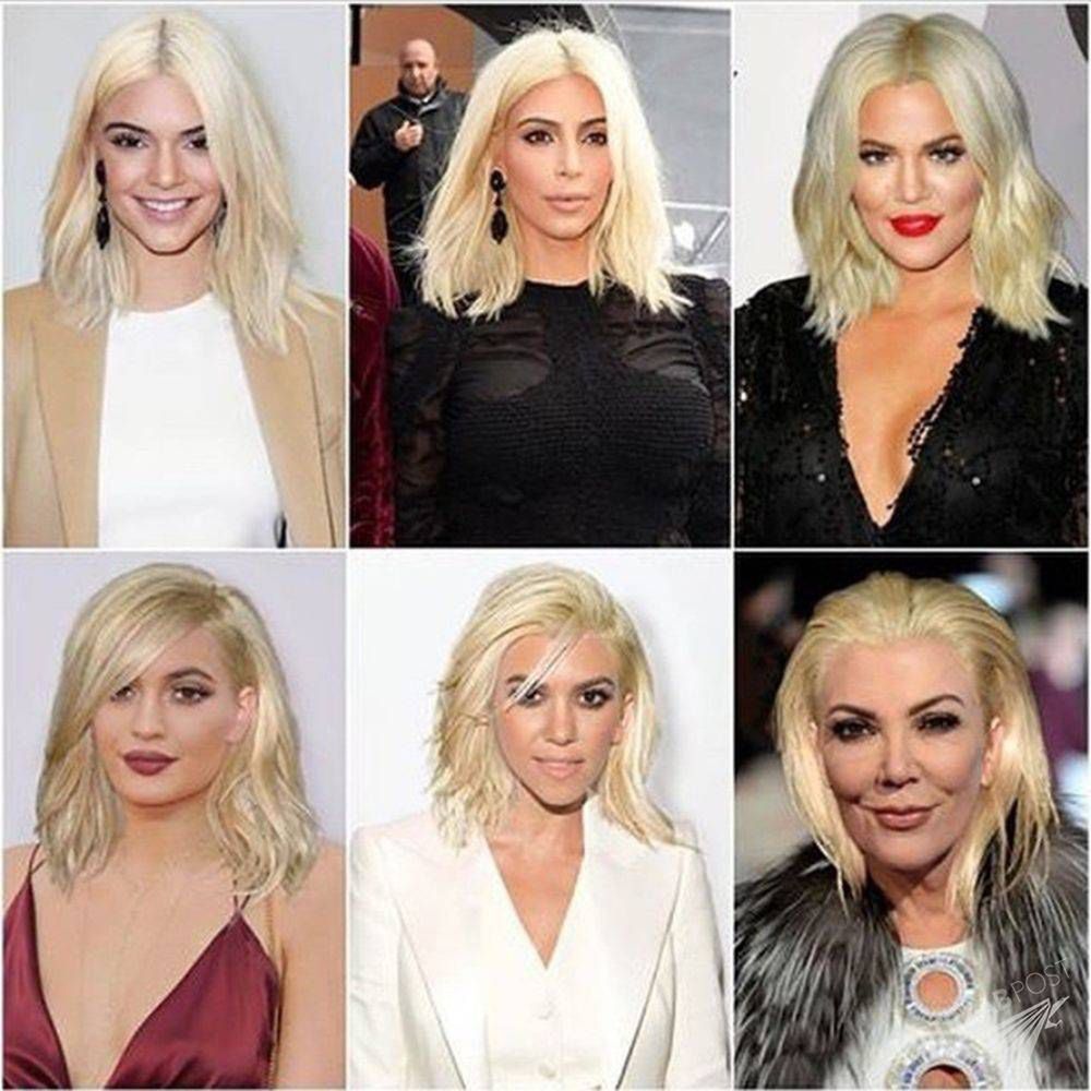 Kardashian-Jenner-Clan (posted by Kourtney Kardashian) " Do blondes have more fun?"
Supplied by Instagram.com