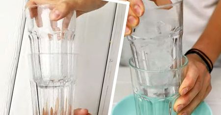 Prosty trik na rozdzielenie zassanych szklanek. Szybko i bez szkód