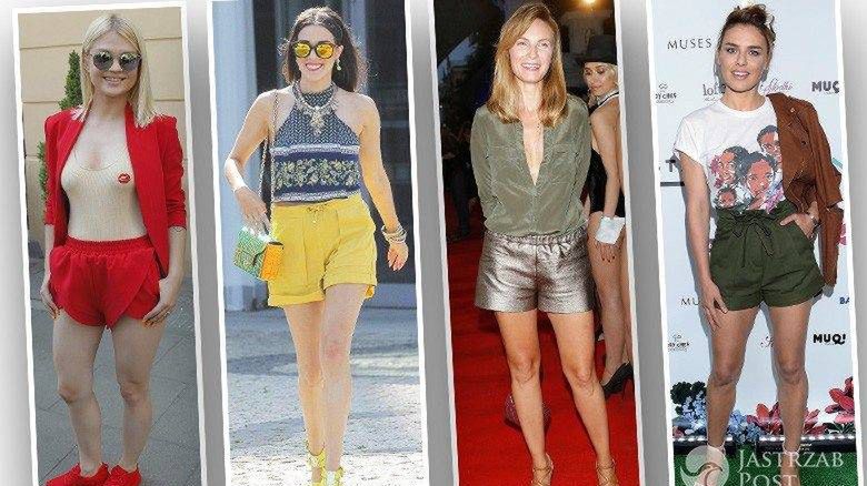 gwiazdy krótkie spodenki