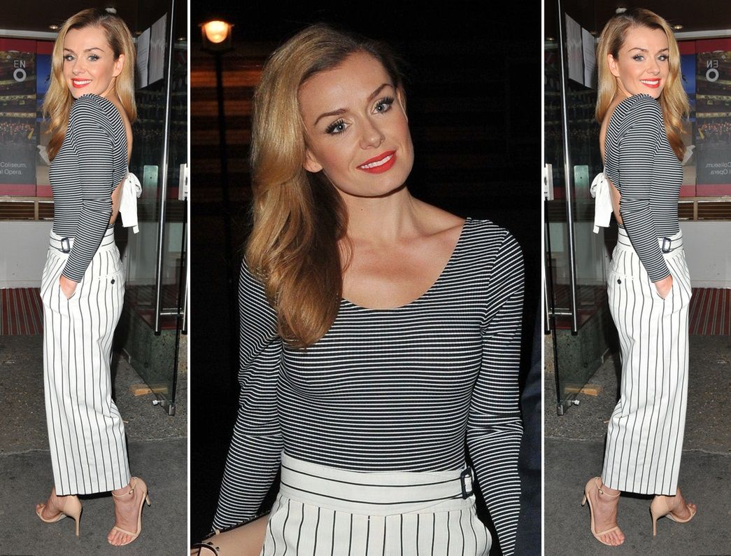 LOOK OF THE DAY: Paski w stylu Katherine Jenkins