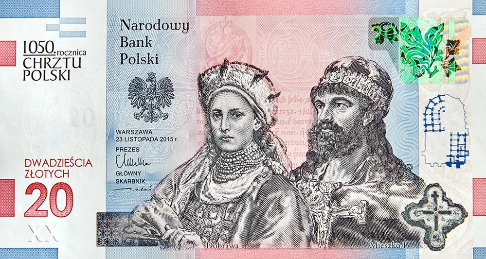 20 zł najlepsze na świecie. Polski banknot z prestiżową nagrodą