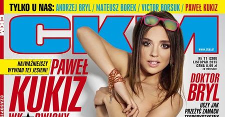 Misha Czumaczenko z "Top Model" na okładce magazynu dla panów. Seksowna?