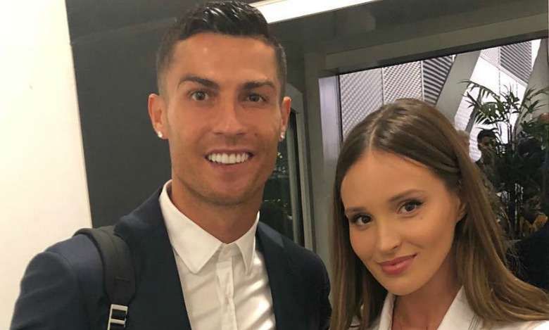 Marina Łuczenko spełniła swoje marzenie! Ma fotkę z boskim Cristiano Ronaldo! Co na to Wojciech Szczęsny?