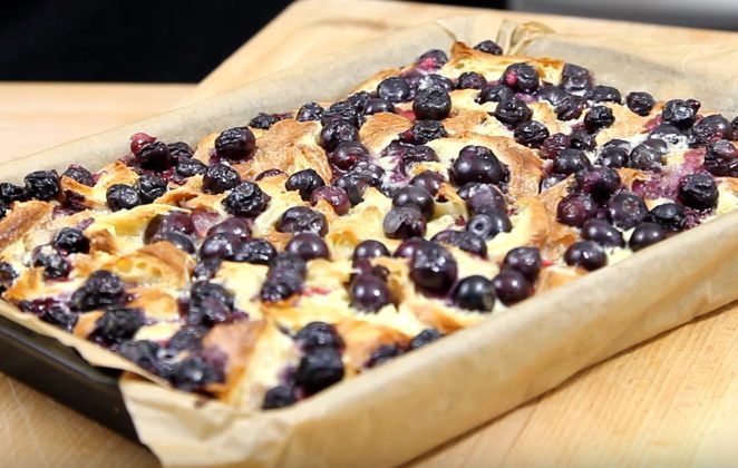 Zapiekanka owocowa na śniadanie