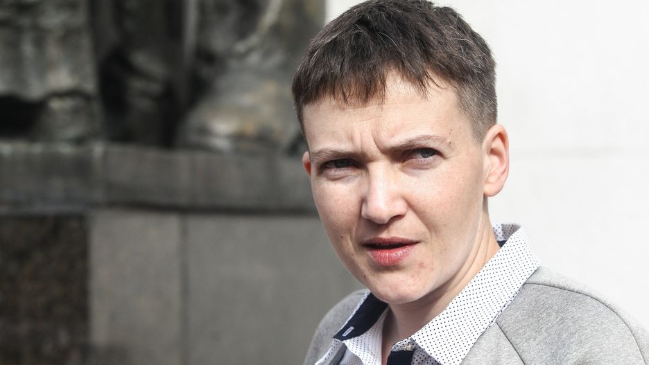 Nadija Sawczenko została oskarżona o planowanie zamachu stanu