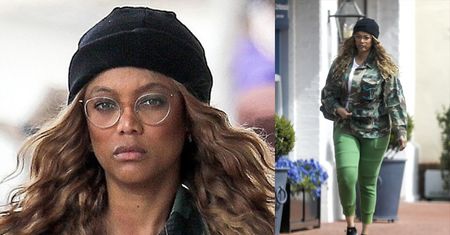 Dawno niewidziana Tyra Banks spaceruje po luksusowej dzielnicy Los Angeles (ZDJĘCIA)