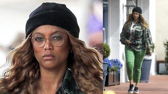 Dawno niewidziana Tyra Banks spaceruje po luksusowej dzielnicy Los Angeles (ZDJĘCIA)