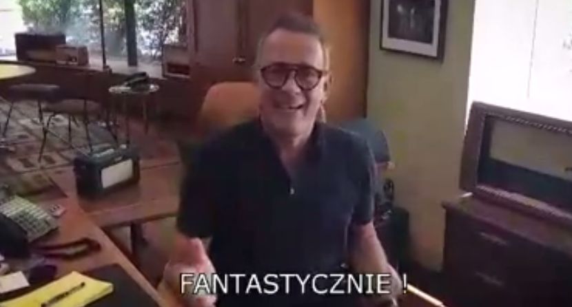 "FANTASTYCZNIE". Tom Hanks dziękuje za malucha i gratuluje bielszczanom