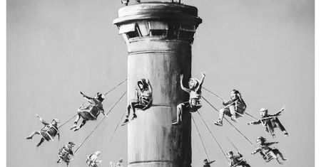 Banksy oskarżony o antysemityzm. Sprawa dotyczy plakatu o Palestynie