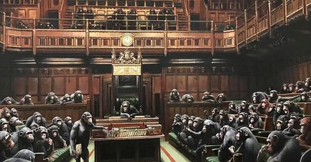 Kontrowersyjny obraz Banksy"ego na licytacji. Może osiągnąć ogromną cenę
