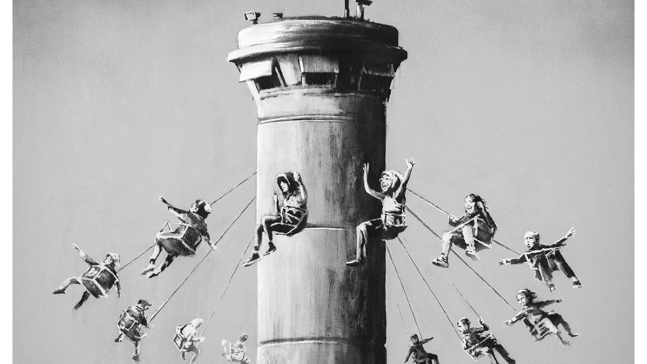 Banksy oskarżony na antysemityzm. Sprawa dotyczy plakatu o Palestynie