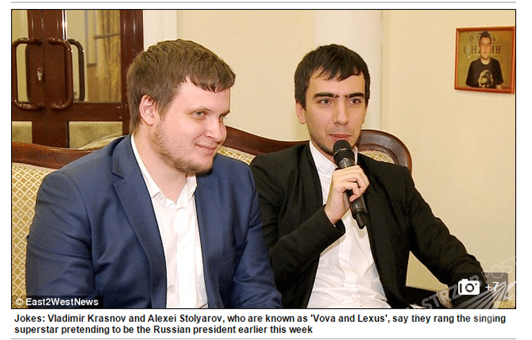 Alexei Stolyarov i Vladimir Krasnov
Fot. screen z dailymail