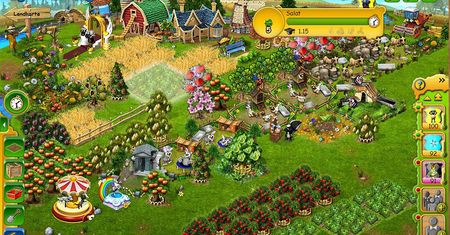 Wielki rodzinny grill w "Farmeramie"
