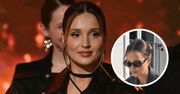 Marina zaszalała ze stylizacją "na uczennicę". Mini spódniczka, odsłonięty brzuch i DROGA torebka