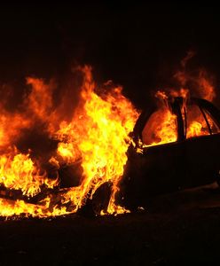 Tragedia w Opolskiem. Dwie osoby spłonęły w aucie