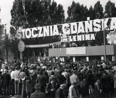 Stocznia Gdańska, miejsce protestów, które doprowadziły do powstania "Solidarności"