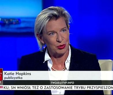 Katie Hopkins "wkręcona" w zmyśloną nagrodę. Upokorzenie prawicowej skandalistki