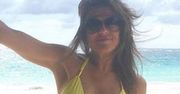 Elizabeth Hurley - seksowna 50-latka w bikini