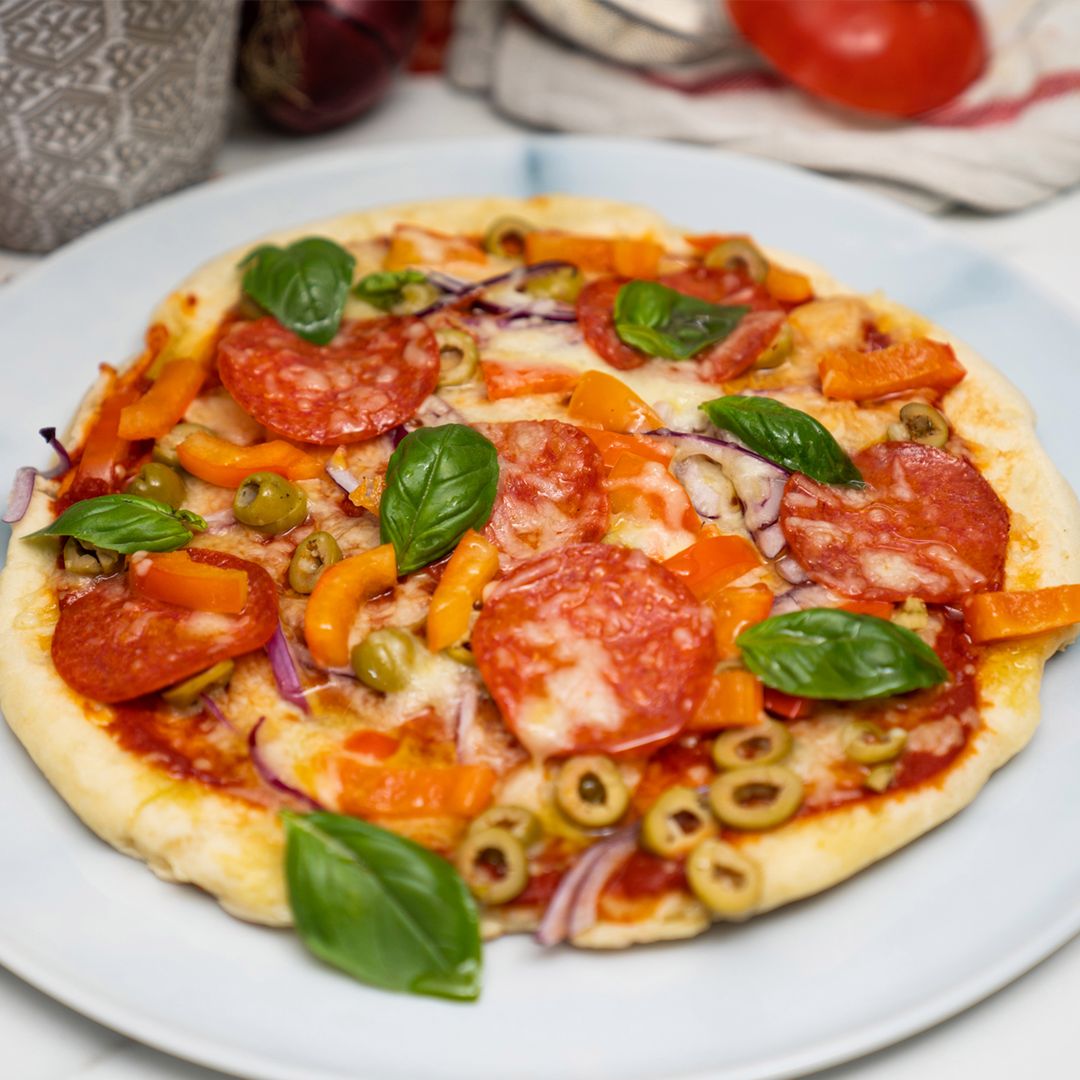 Pizza z patelni- Pyszności