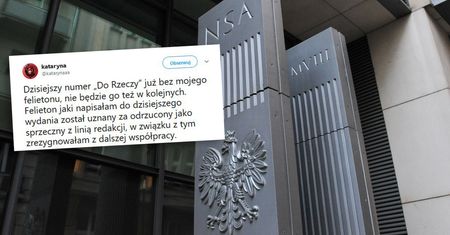 Kataryna zrezygnowała ze współpracy z "Do Rzeczy". Powodem odrzucenie felietonu