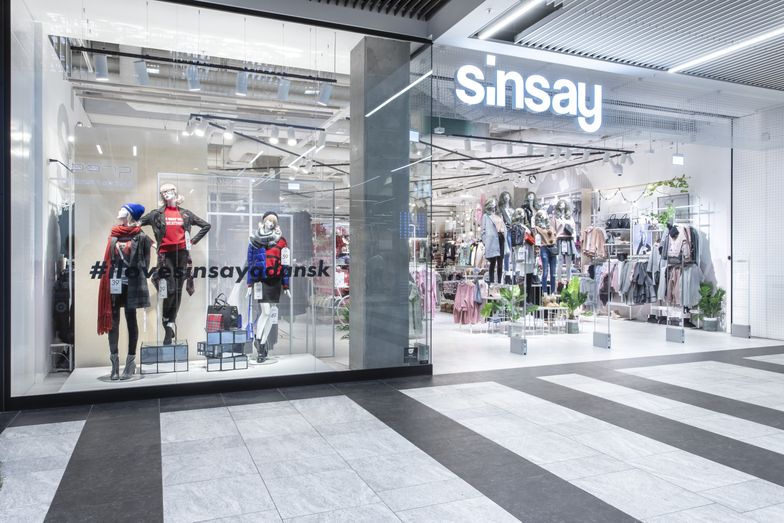 Pierwsze salony Sinsay powstały w Łodzi, Poznaniu, Wrocławiu i Rzeszowie