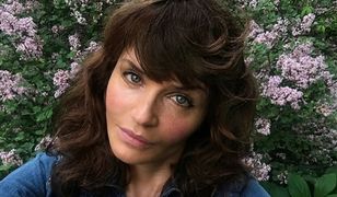 Helena Christensen nago. Czas się dla niej zatrzymał