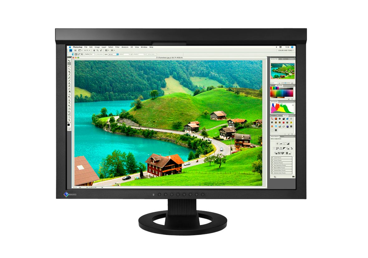 EIZO ColorEdge CG245W - pierwszy monitor z wbudowanym kalibratorem
