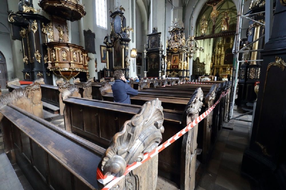 Bazylika św. Mikołaja w dniu zamknięcia - 30 października 2018 r. 