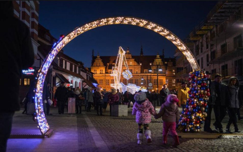 Rozświetlony Gdańsk. Świąteczne iluminacje w mieście przyspieszają bicie serca