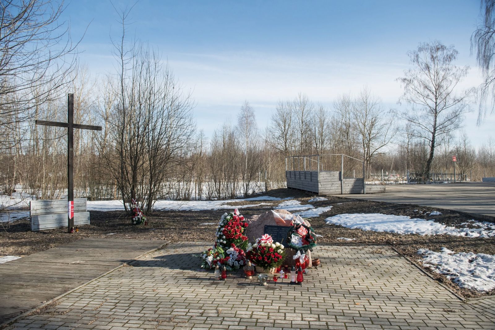 Tak teraz wygląda miejsce katastrofy samolotu prezydenckiego Tu-154M w Smoleńsku